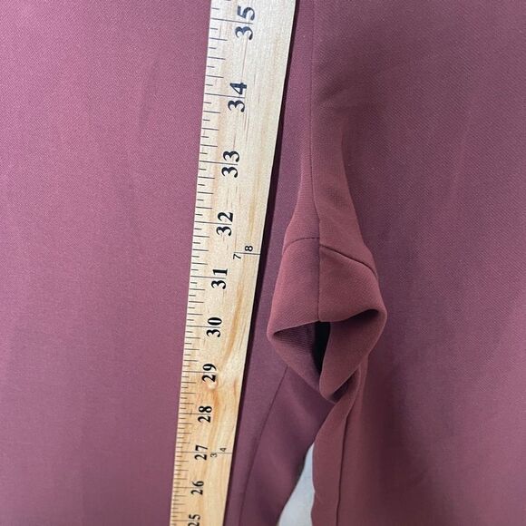 United Colors of Benetton Pants Women's Small Mahogany Straight Leg Casual - Picture 6 of 10